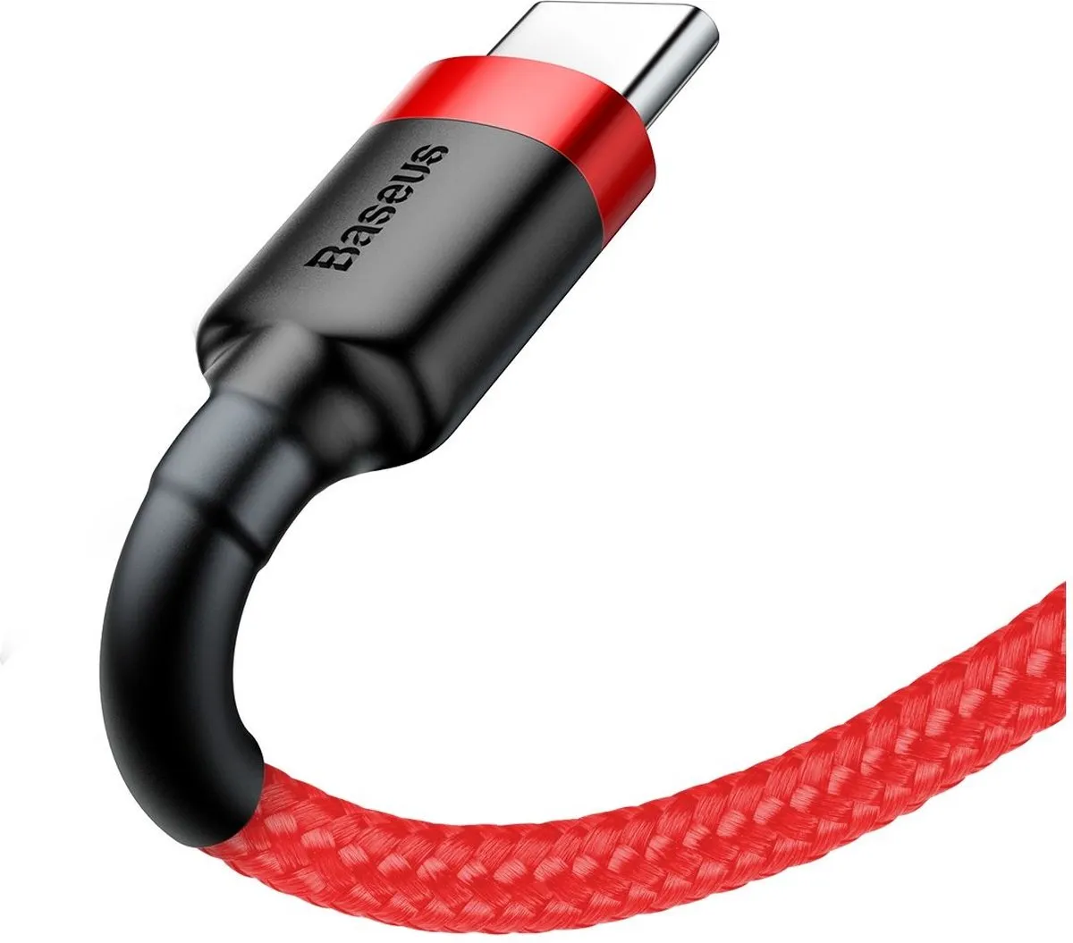 Baseus USB-C Kabel 50cm Rood CATKLF-A09