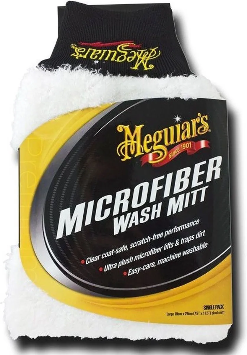Meguiars Super Thick Microvezel Washand - 1 Stuk