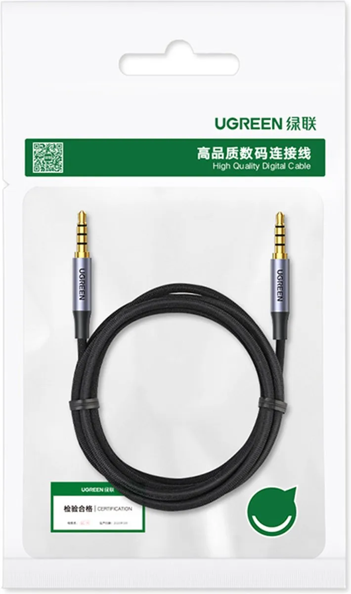UGREEN 20782 3.5mm Audiokabel - 2m - Zwart