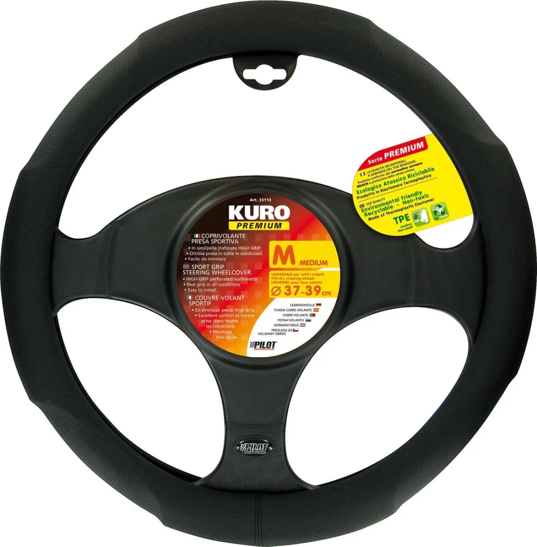 Lampa Kuro Skeentex Stuurhoes - Ø 37-39cm - Zwart
