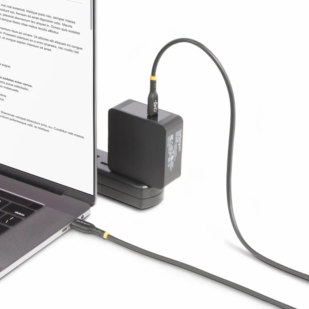 Startech USB2EPR2M USB-C naar USB 2.0 Adapter - Zwart