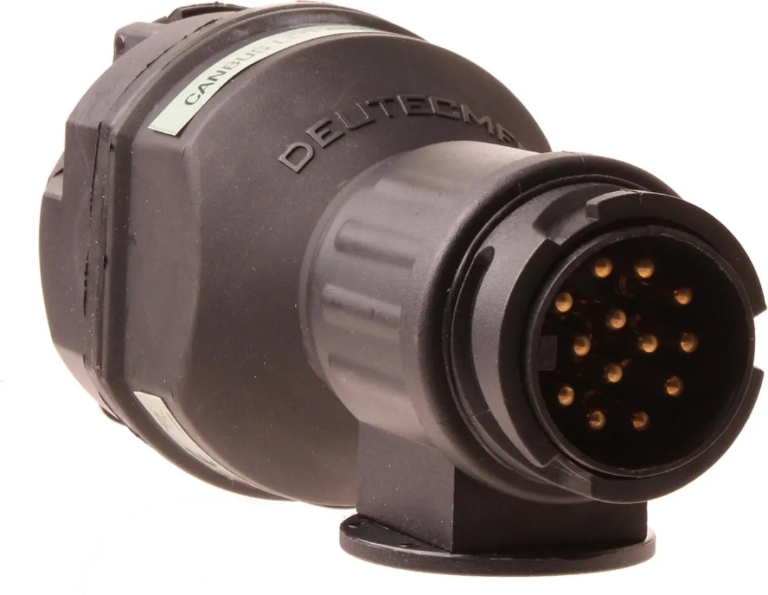 Carpoint LED Verlichtingsadapter 12V 13-polig - Zwart