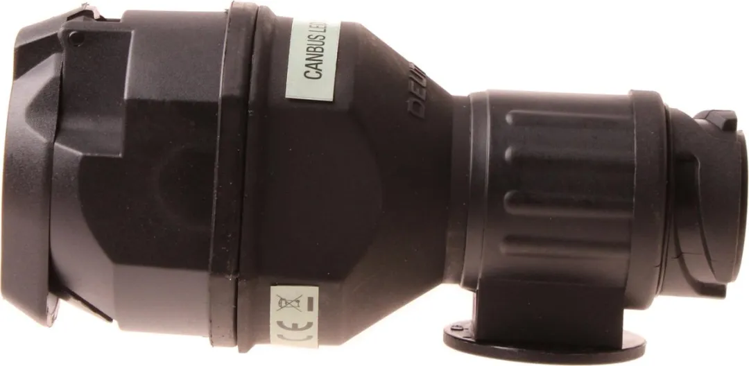 Carpoint LED Verlichtingsadapter 12V 13-polig - Zwart