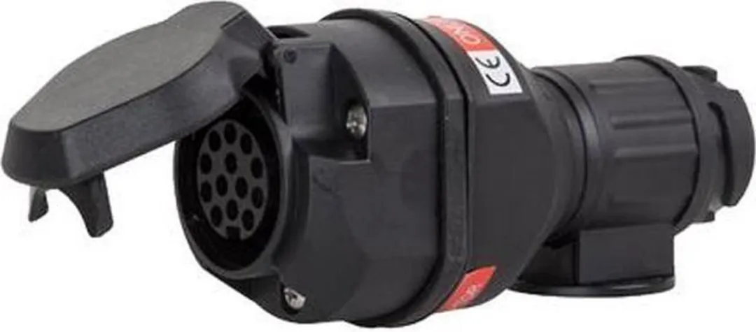 Carpoint LED Verlichtingsadapter 12V 13-polig - Zwart