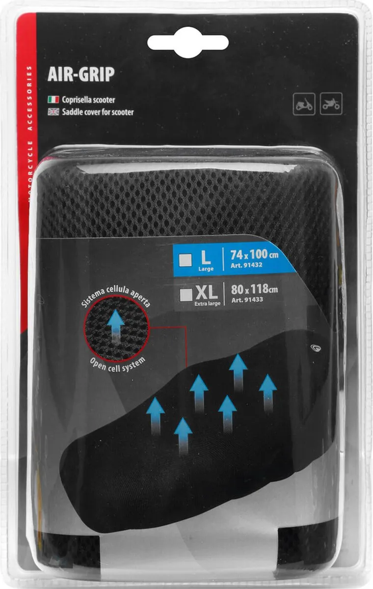 Lampa Air Grip Zadelhoes Maxi Scooter L