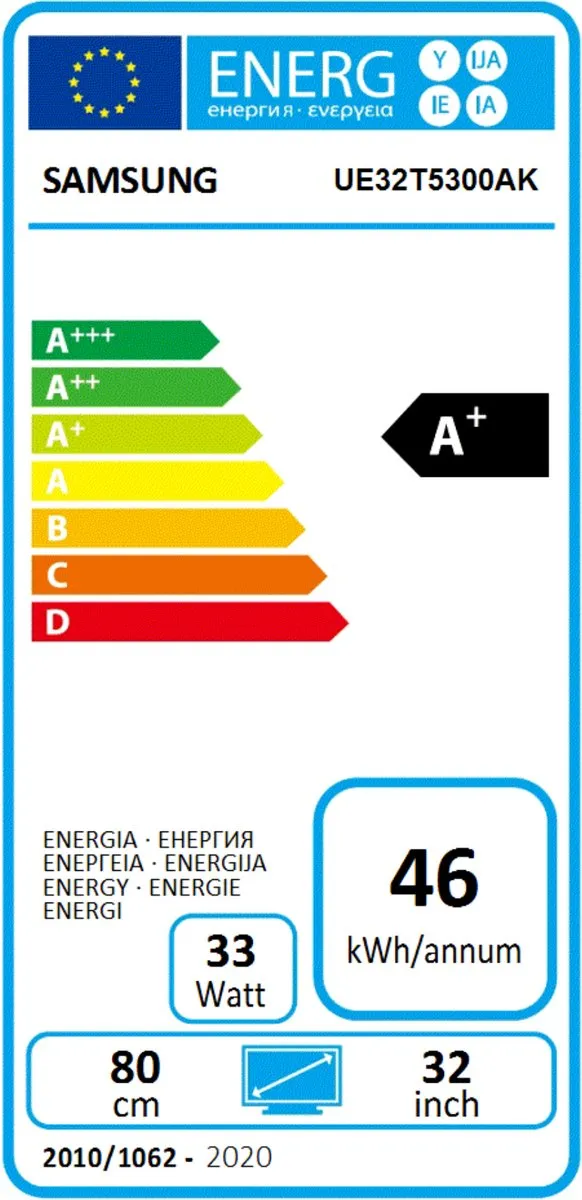 Samsung UE32T5300 32 inch Full HD LED TV - Zwart
