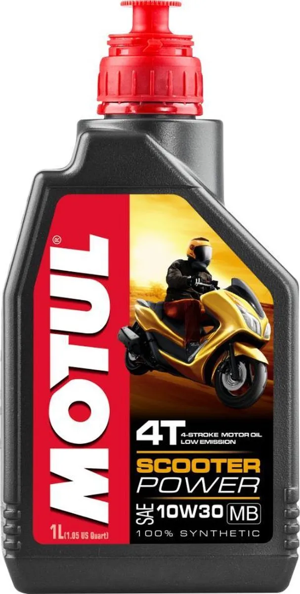 Motul Scooter Power 4T 10W30 - 1L - afbeelding 6 van 6
