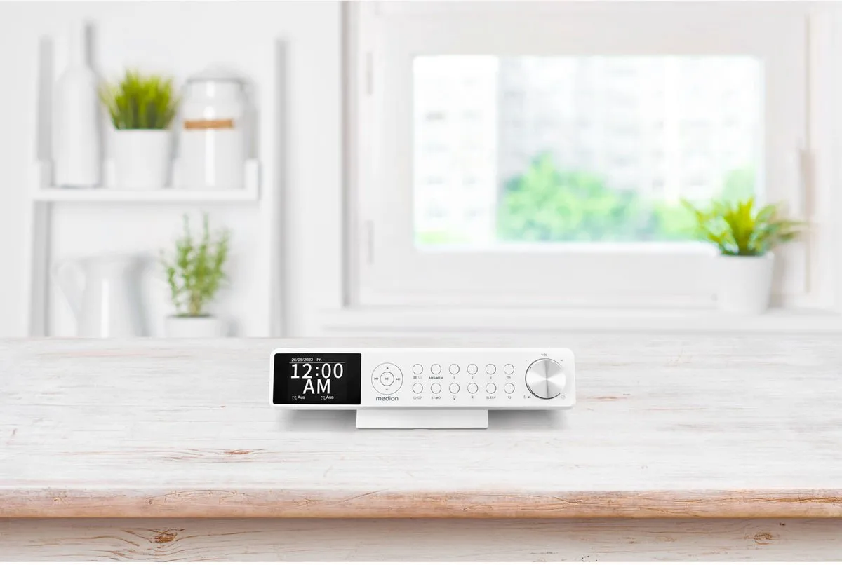 Medion MD43750 Keukenradio DAB+ wit - 6W