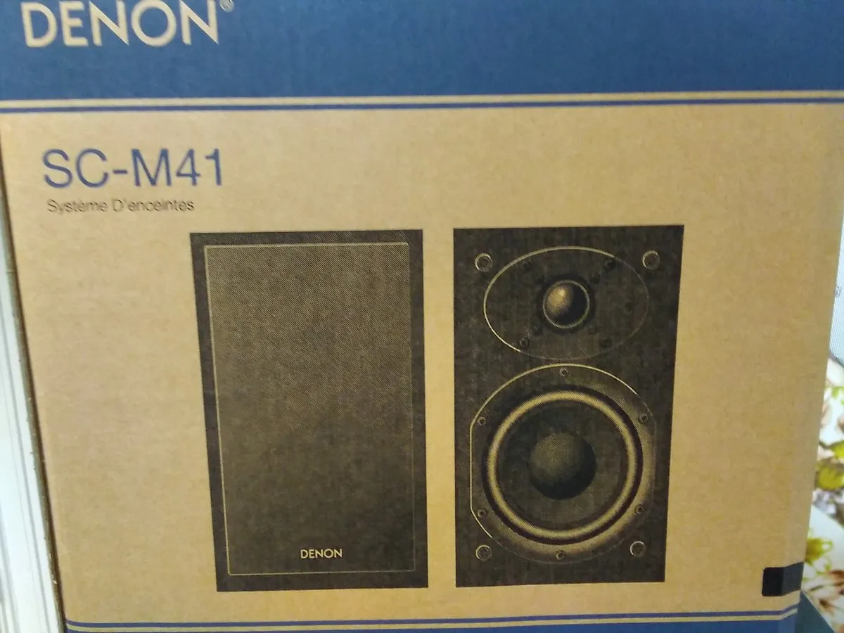 Denon SC-M41 Luidspreker - 60W - 2 Stuks - Zwart