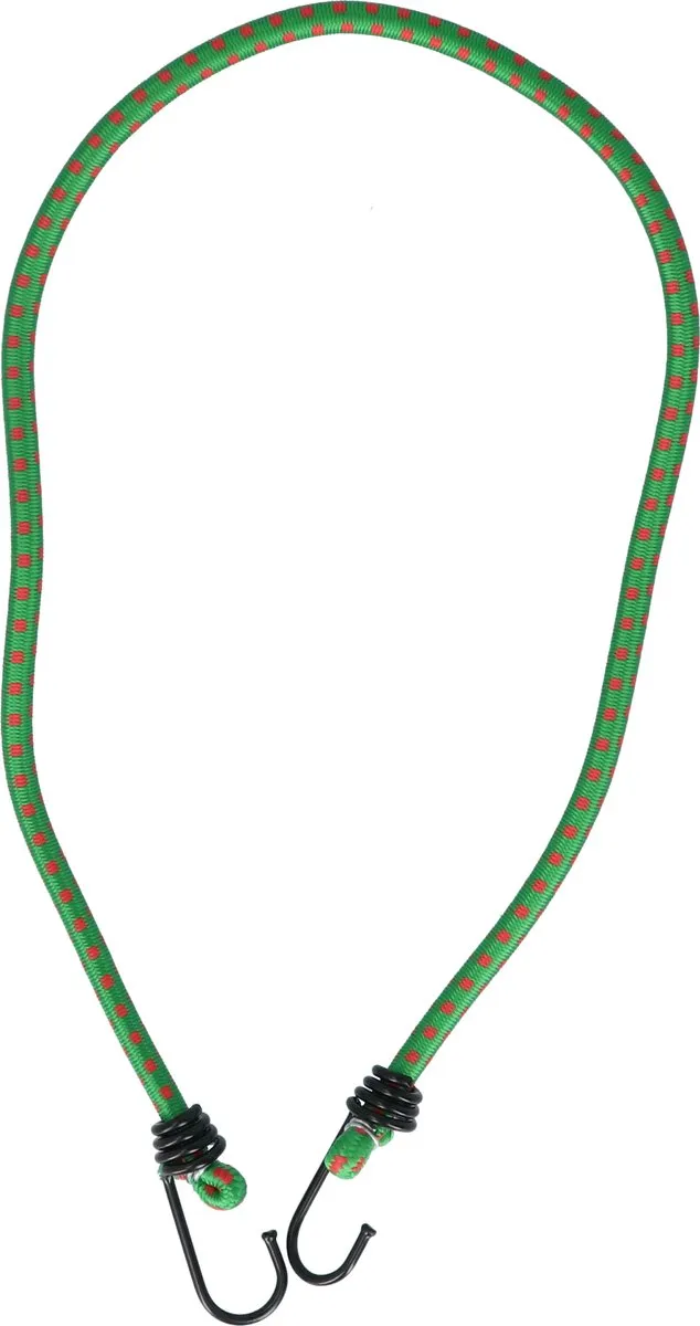 Carpoint Bagagebinder met haken Ø8mm - 80cm Groen - afbeelding 5 van 6