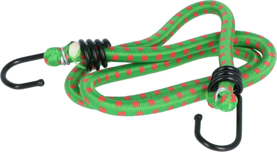 Carpoint Bagagebinder met haken Ø8mm - 80cm Groen - afbeelding 2 van 6