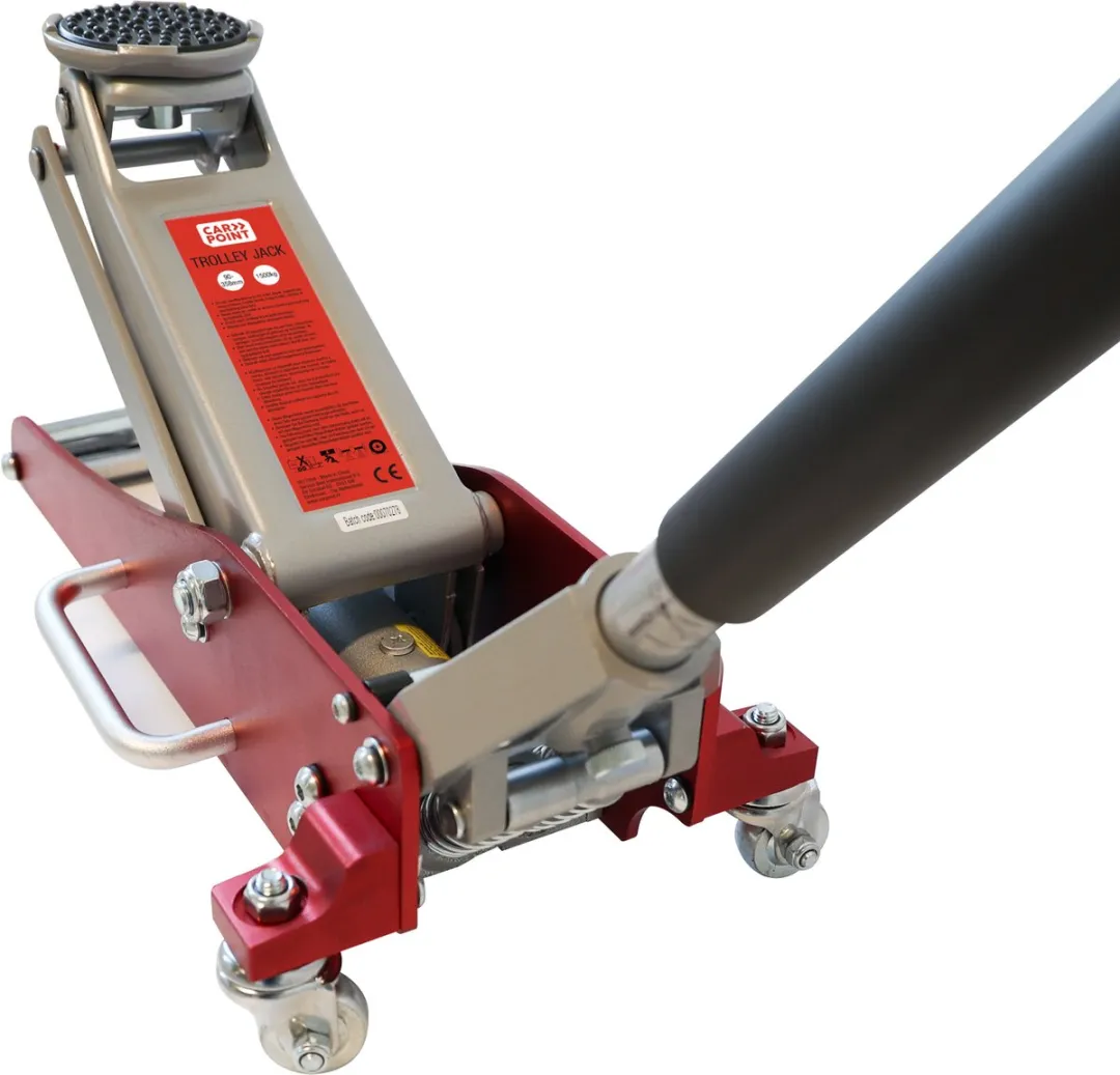 Carpoint Verrijdbare Garagekrik 1500KG - Hefhoogte 90-358mm