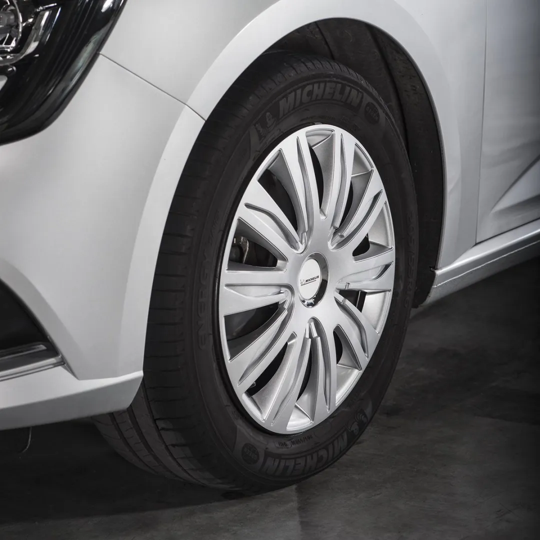 Michelin Wieldoppen 15" - Chroom - 4 Stuks