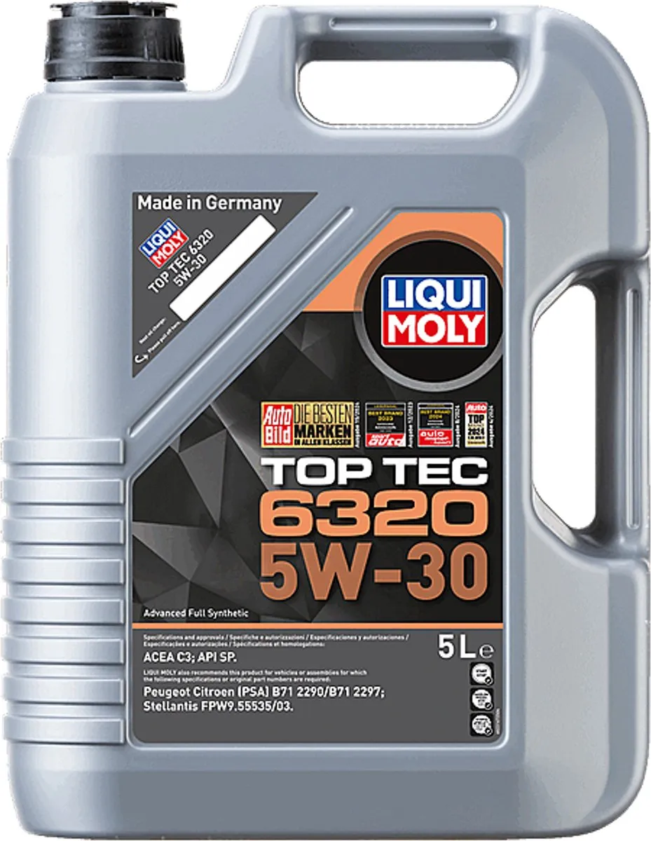 Liqui Moly Top Tec 6320 5W30 Motorolie 5L