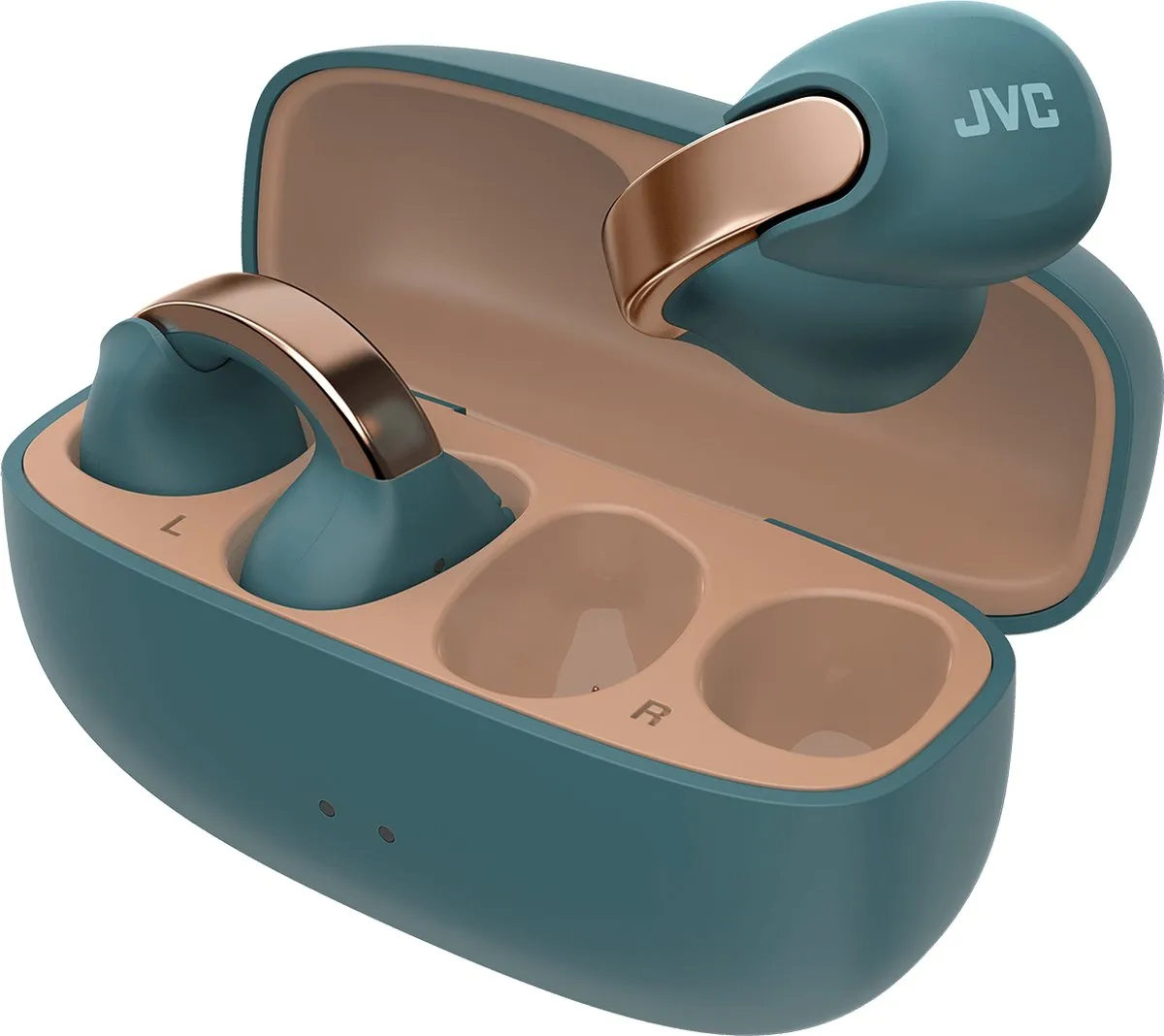 JVC HA-NP1T-A-U Nearphones - Groenblauw
