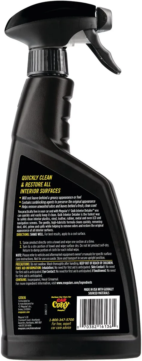 Meguiar's Quik Interior Detailer 470ml