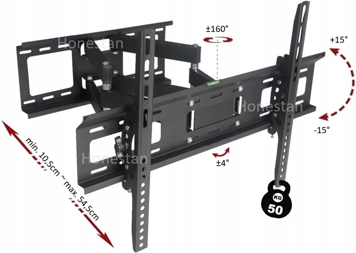 Medion Draaibare TV Muurbeugel 55 Inch