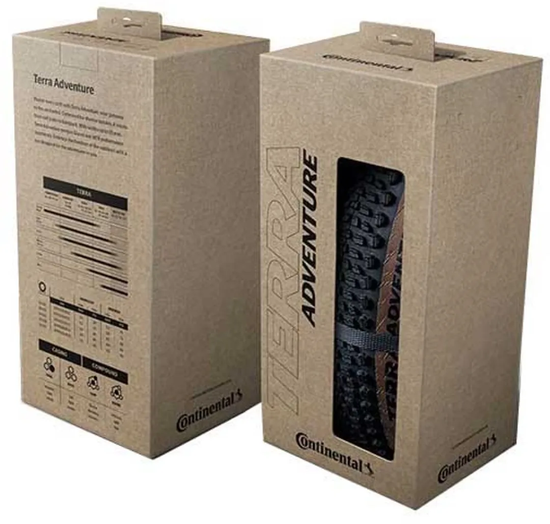 Continental Terra Adventure Trail 700x45C - Zwart/Transparant
