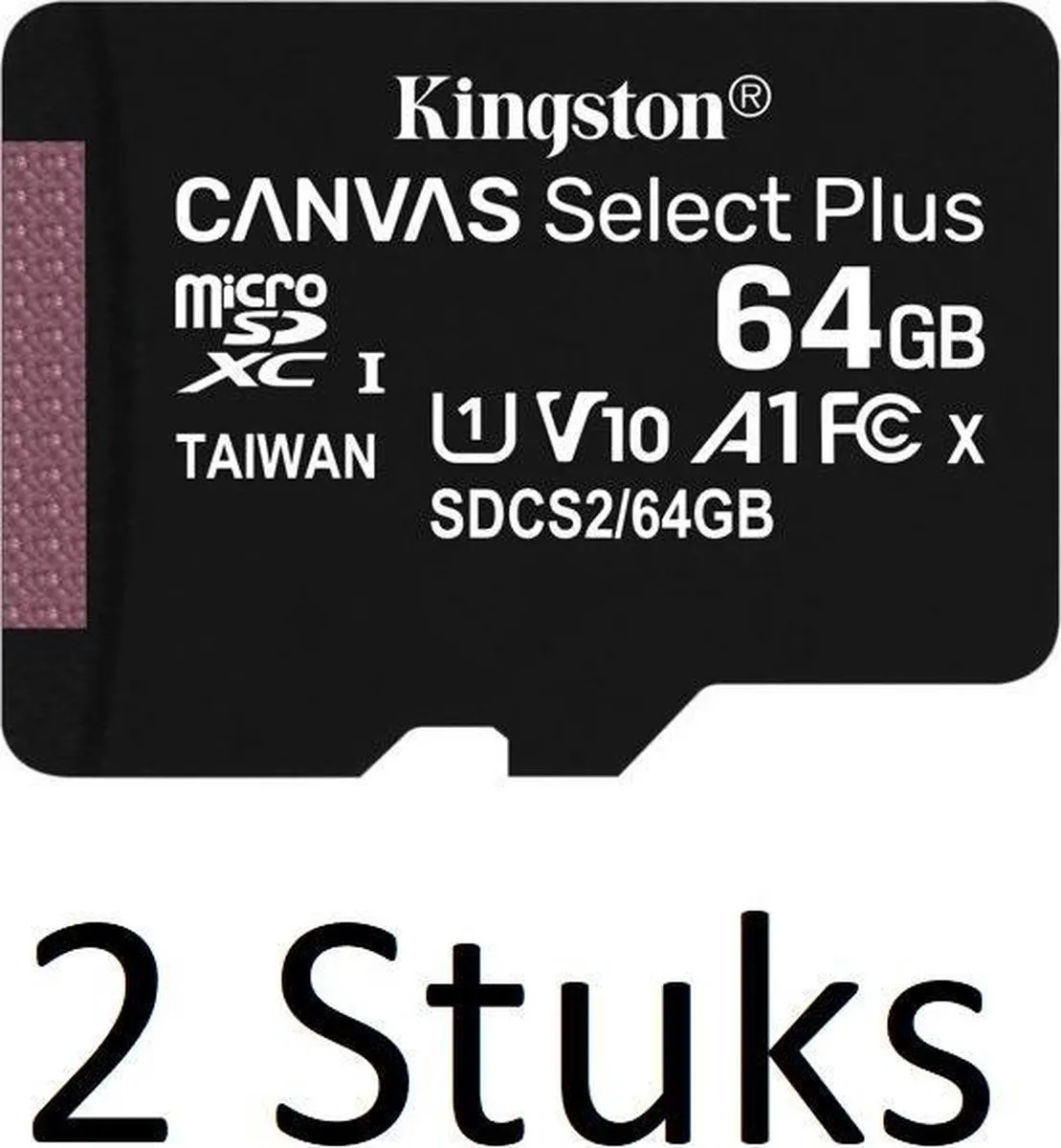 Kingston Canvas Select Plus SDCS2/64GB MicroSDXC 64GB