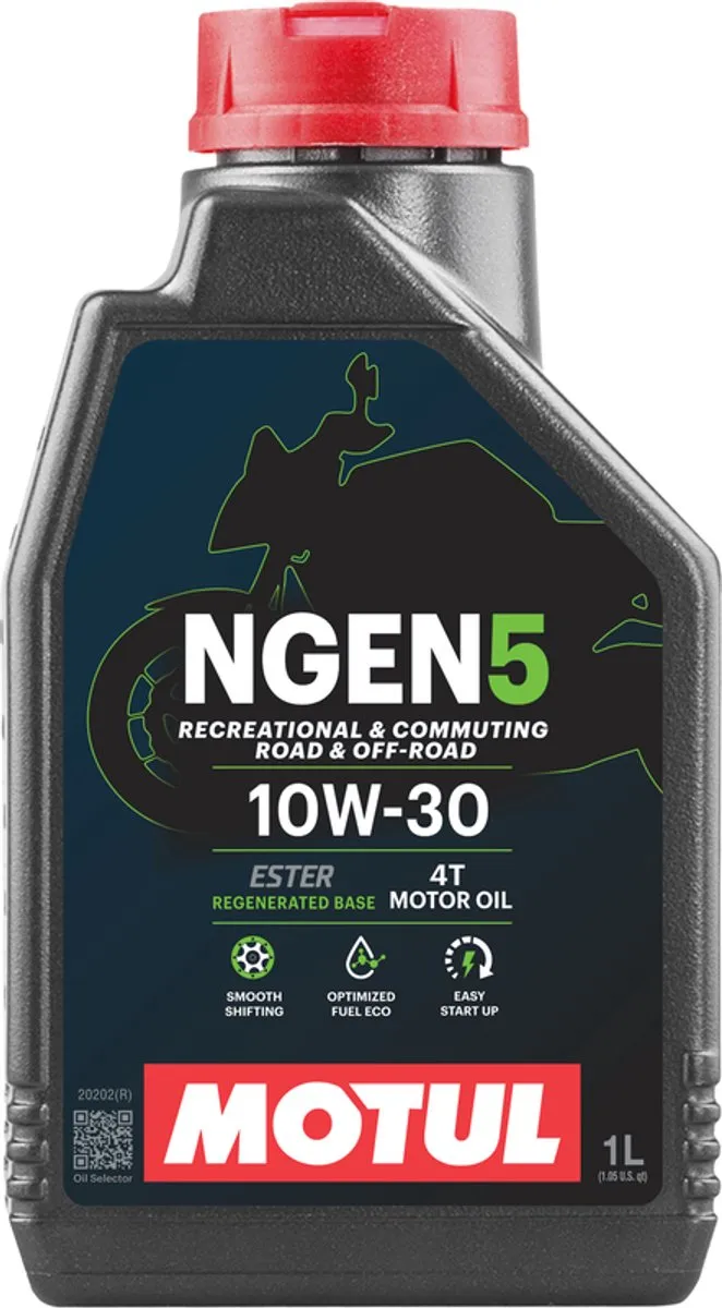 Motul 10W30 Ngen 5 4T Motorolie 1L
