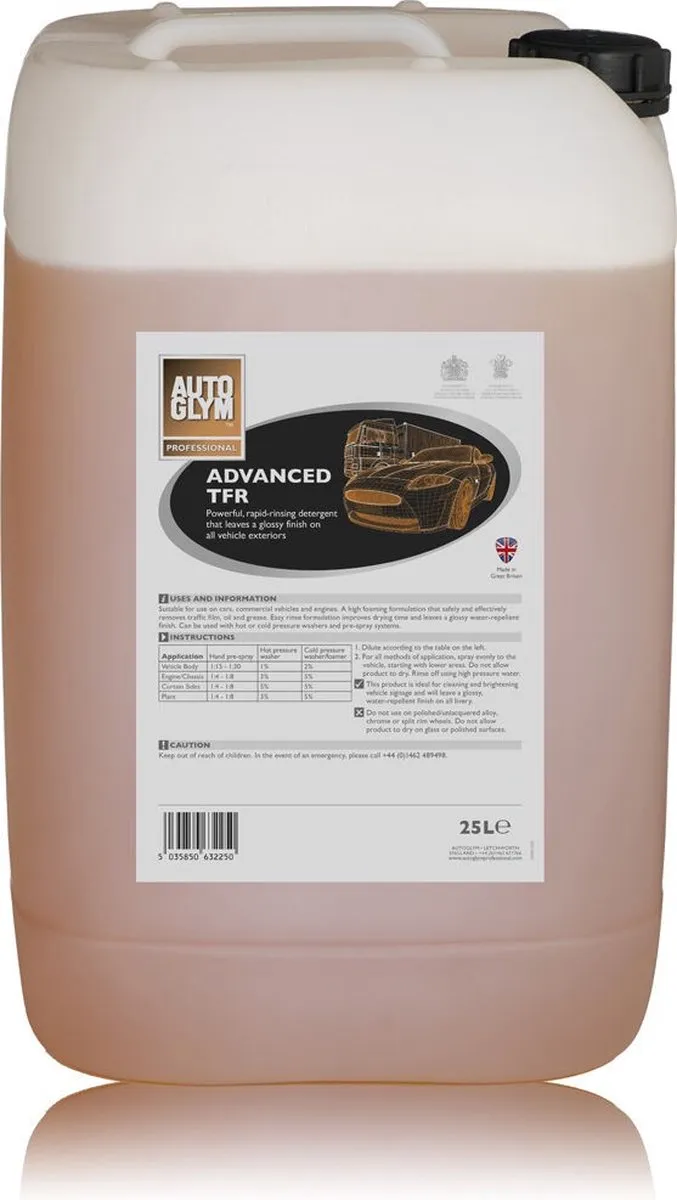 Autoglym Advanced TFR 25L