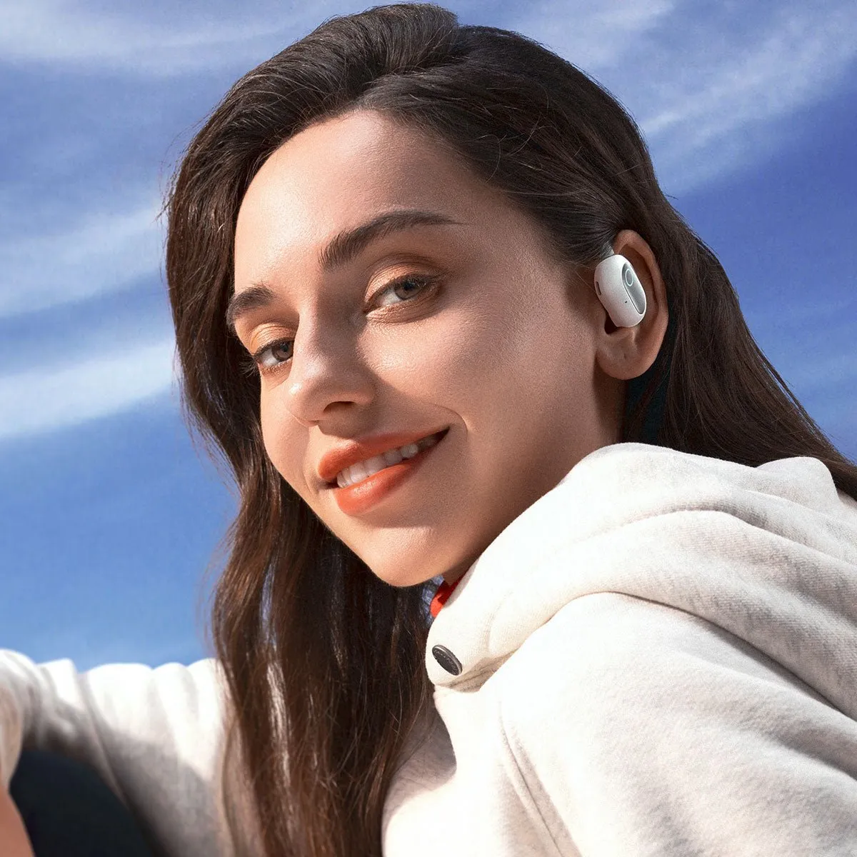 Baseus Eli Sport 1 A00064400221-00 Open-Ear Oordopjes - Wit