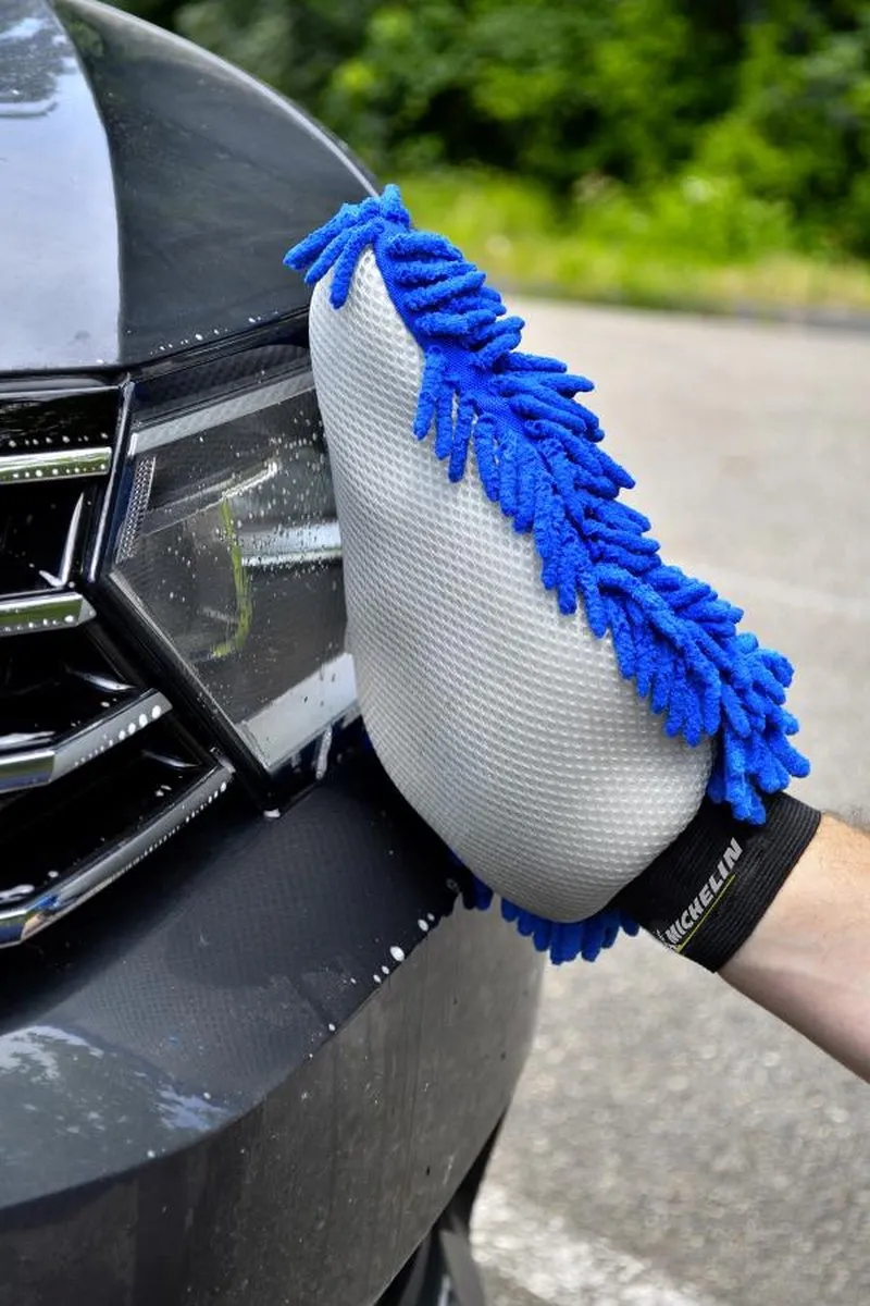 Michelin Autospons Washandschoen - Blauw