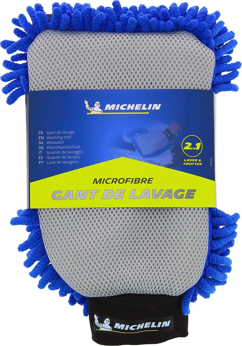 Michelin Autospons Washandschoen - Blauw