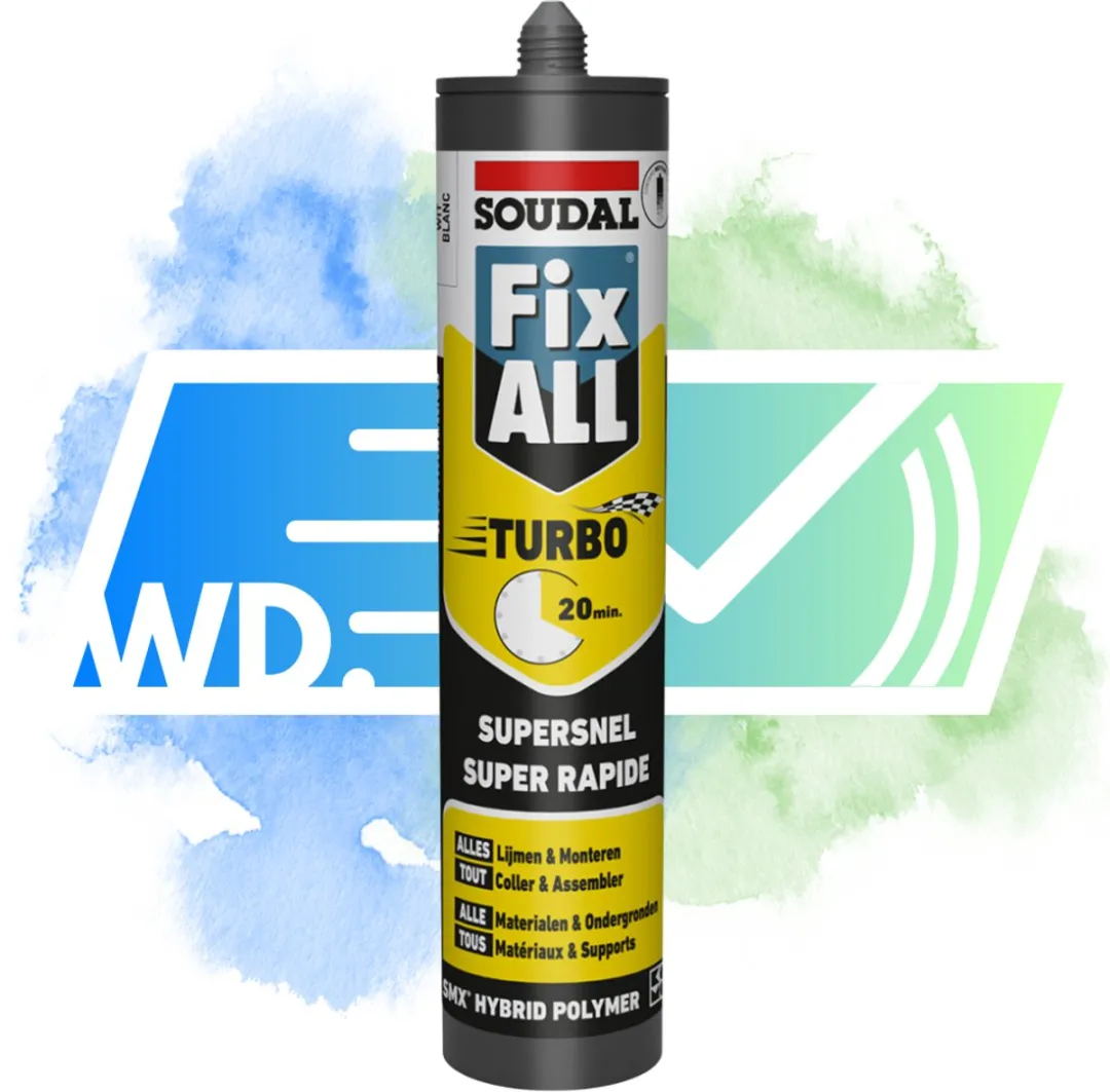 Soudal Fix ALL Turbo 290ml - Wit - afbeelding 6 van 6