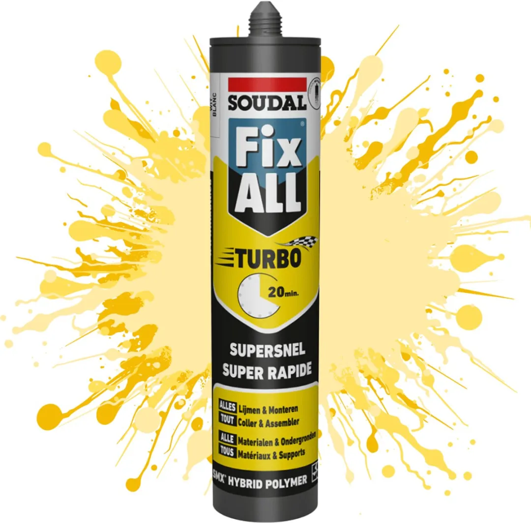 Soudal Fix ALL Turbo 290ml - Wit