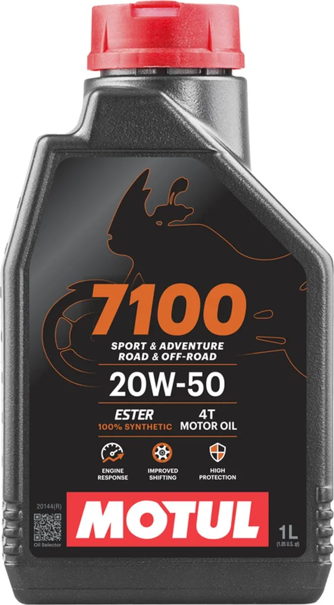 Motul 7100 4T 20W50 Motorolie 1L