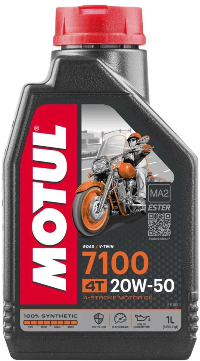 Motul 7100 4T 20W50 Motorolie 1L