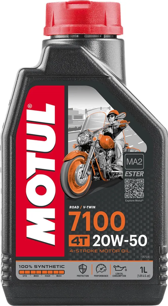 Motul 7100 4T 20W50 Motorolie 1L