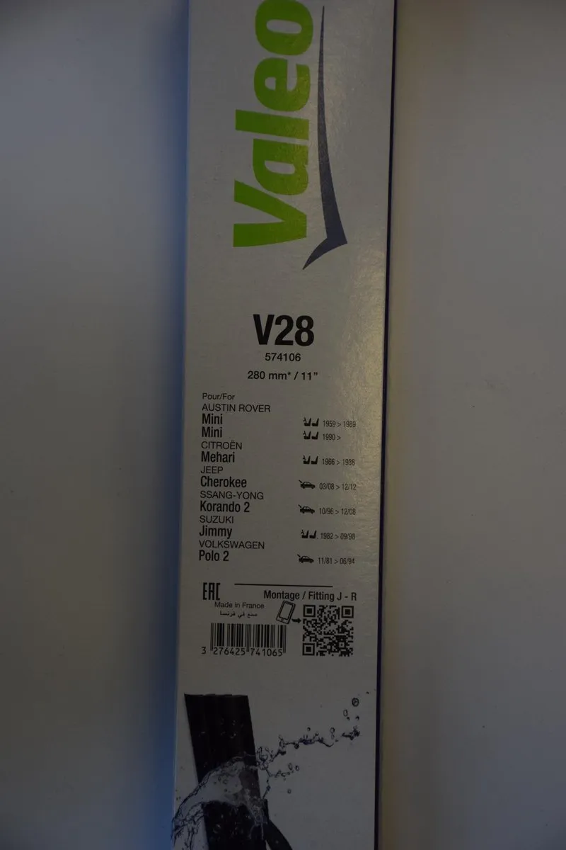 Valeo Silencio V28 Ruitenwisser - Zwart - afbeelding 6 van 6