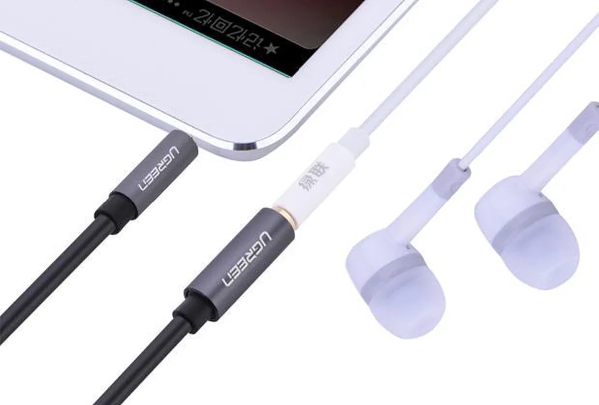 UGREEN 3.5mm Audio Jack Verlengkabel 5m - Zwart