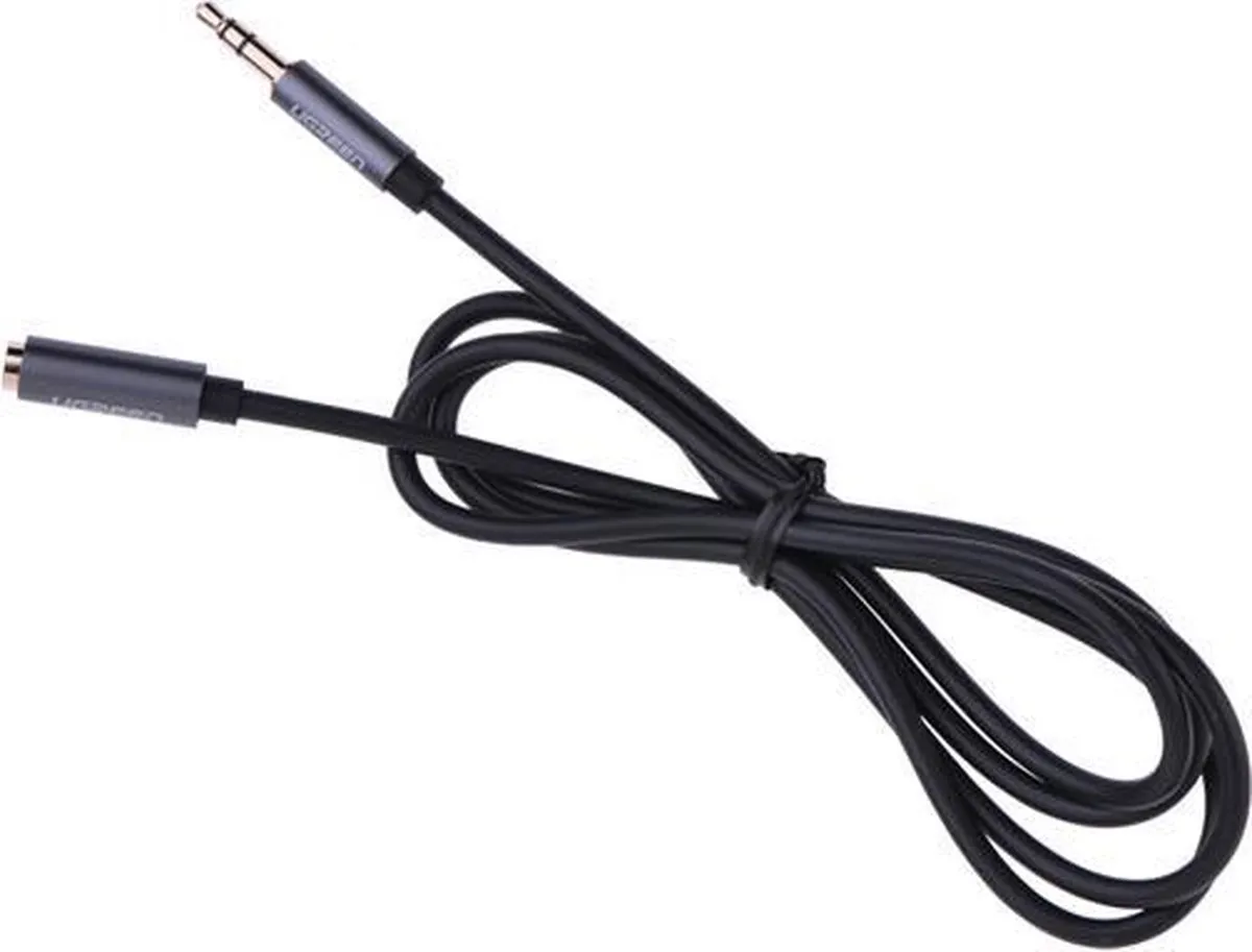 UGREEN 3.5mm Audio Jack Verlengkabel 5m - Zwart
