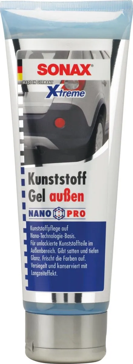 Sonax Xtreme Kunststofgel Buiten 250ml