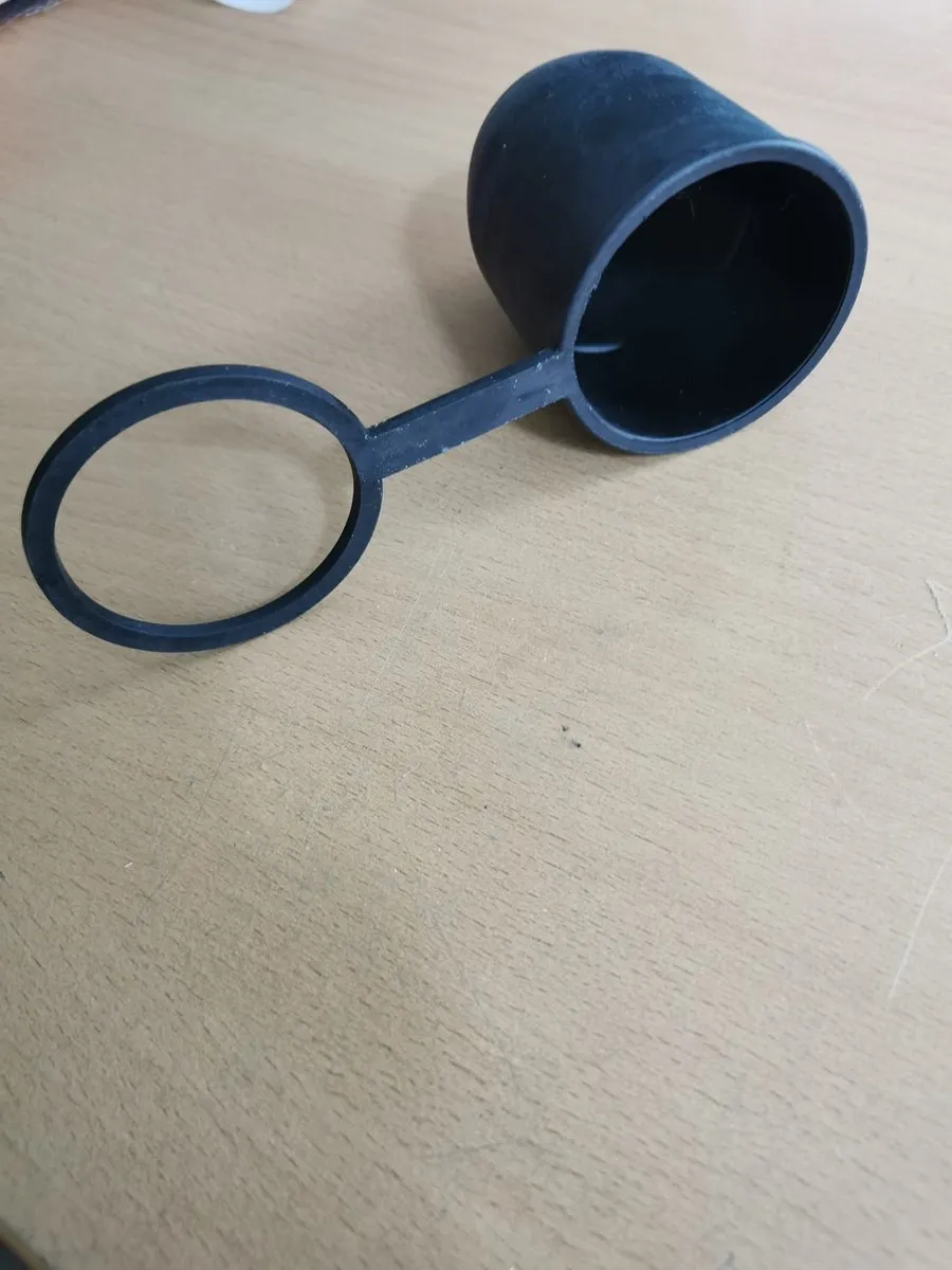 Carpoint Trekhaakdop met Ring - Zwart