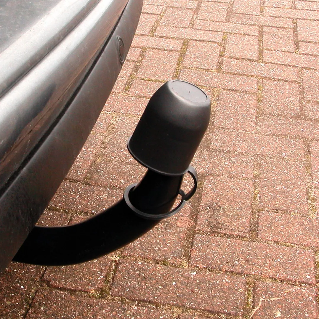 Carpoint Trekhaakdop met Ring - Zwart