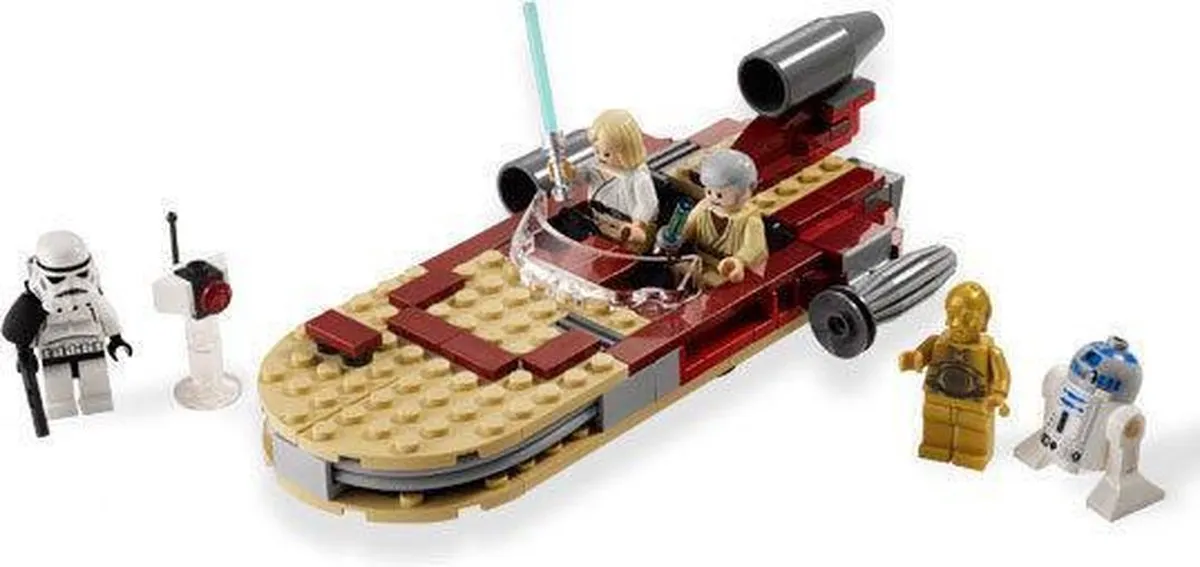 LEGO Star Wars Luke's Landspeeder 8092 - 129 Stukken