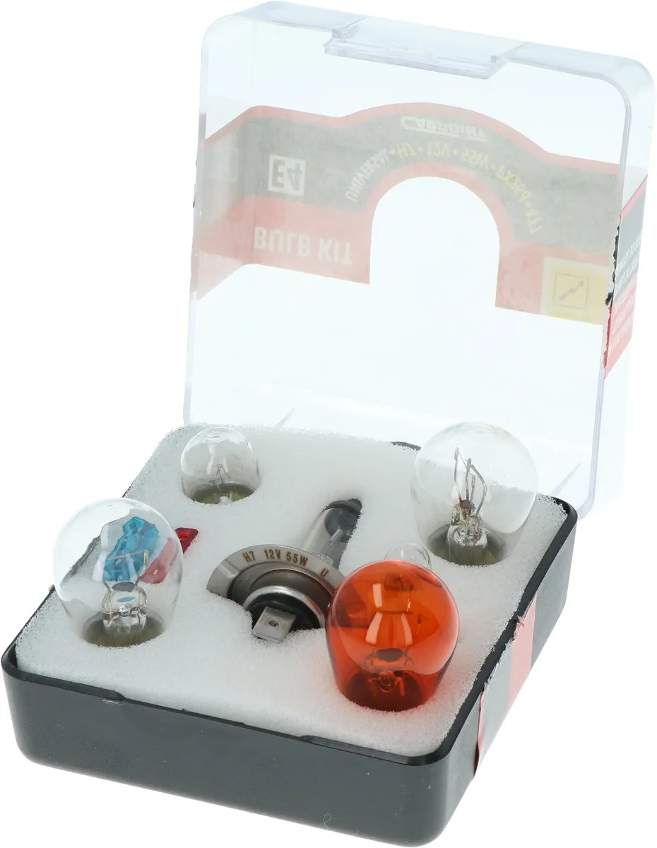 Carpoint 7-delige H7 Reservelampenset - 5 lampen - Multicolor - afbeelding 5 van 6