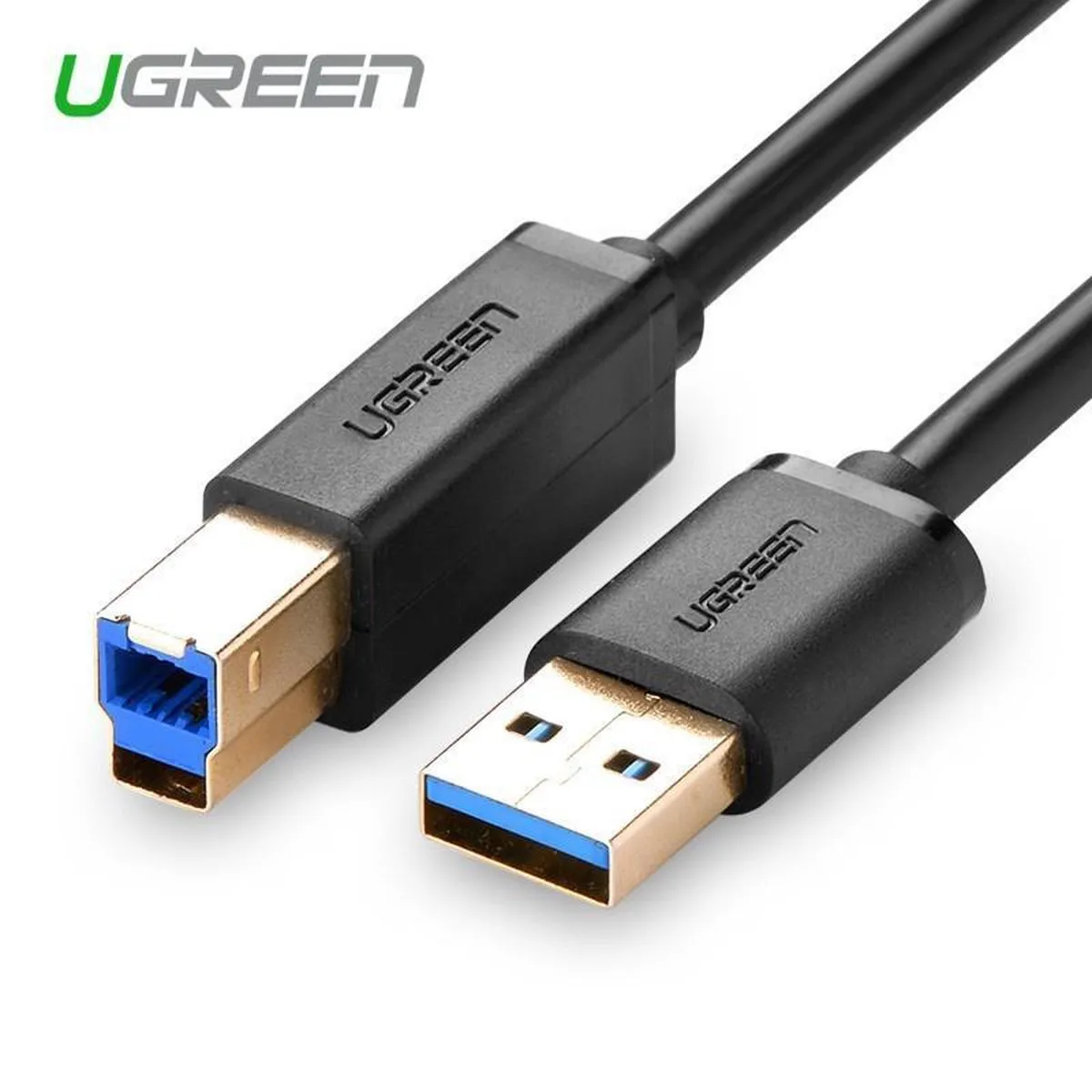 Ugreen Printerkabel USB-A naar USB-B 2m - Zwart