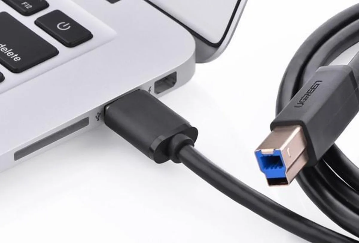 Ugreen Printerkabel USB-A naar USB-B 2m - Zwart