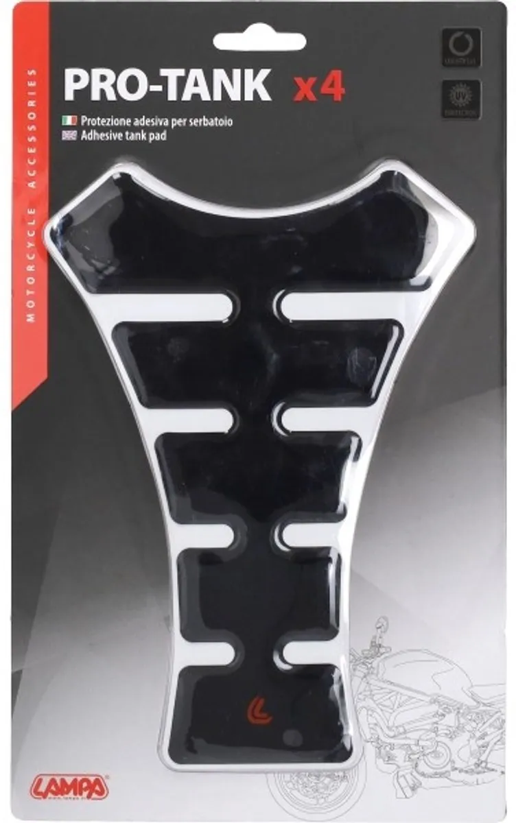 Lampa Pro-Tank X4 Tankbeschermer - Zwart - Universeel