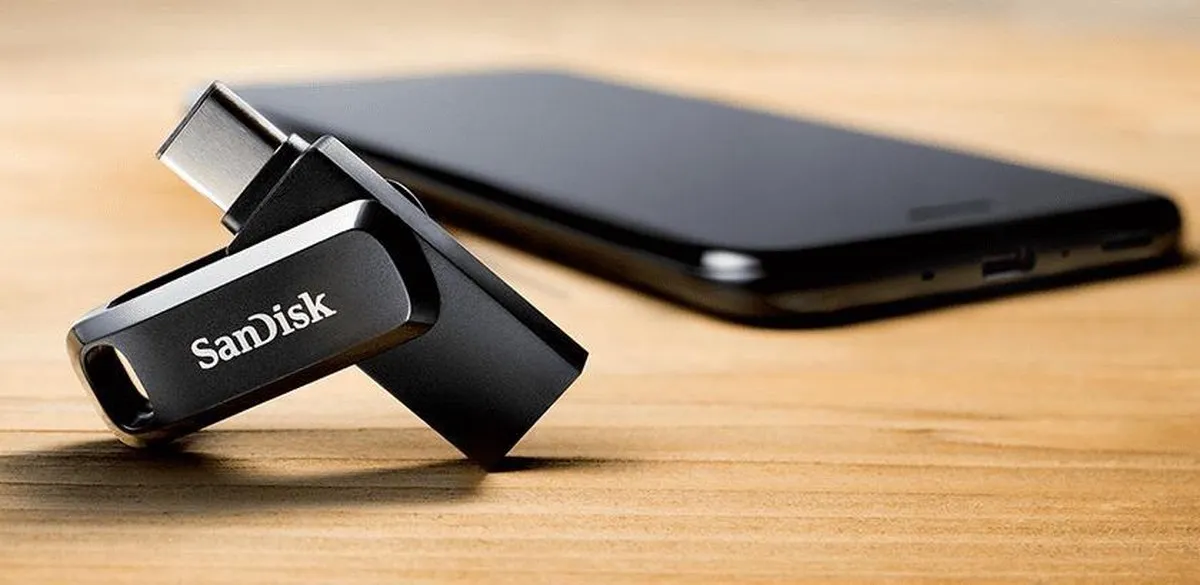 SanDisk Ultra Dual Drive Go SDDDC3-032G-G46 USB-stick 32GB - Zwart - afbeelding 6 van 6