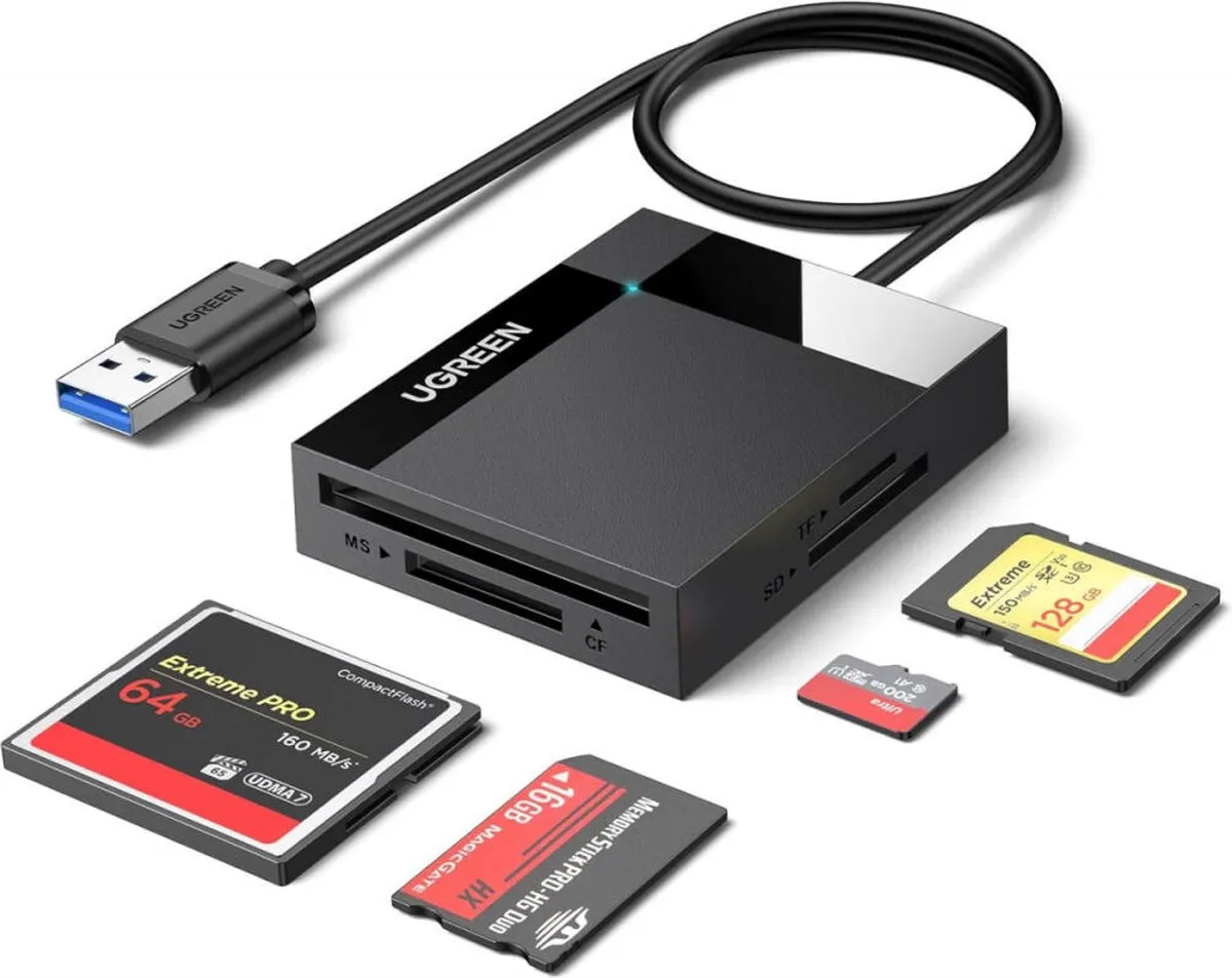 Ugreen UG215 USB 3.0 Geheugenkaartlezer