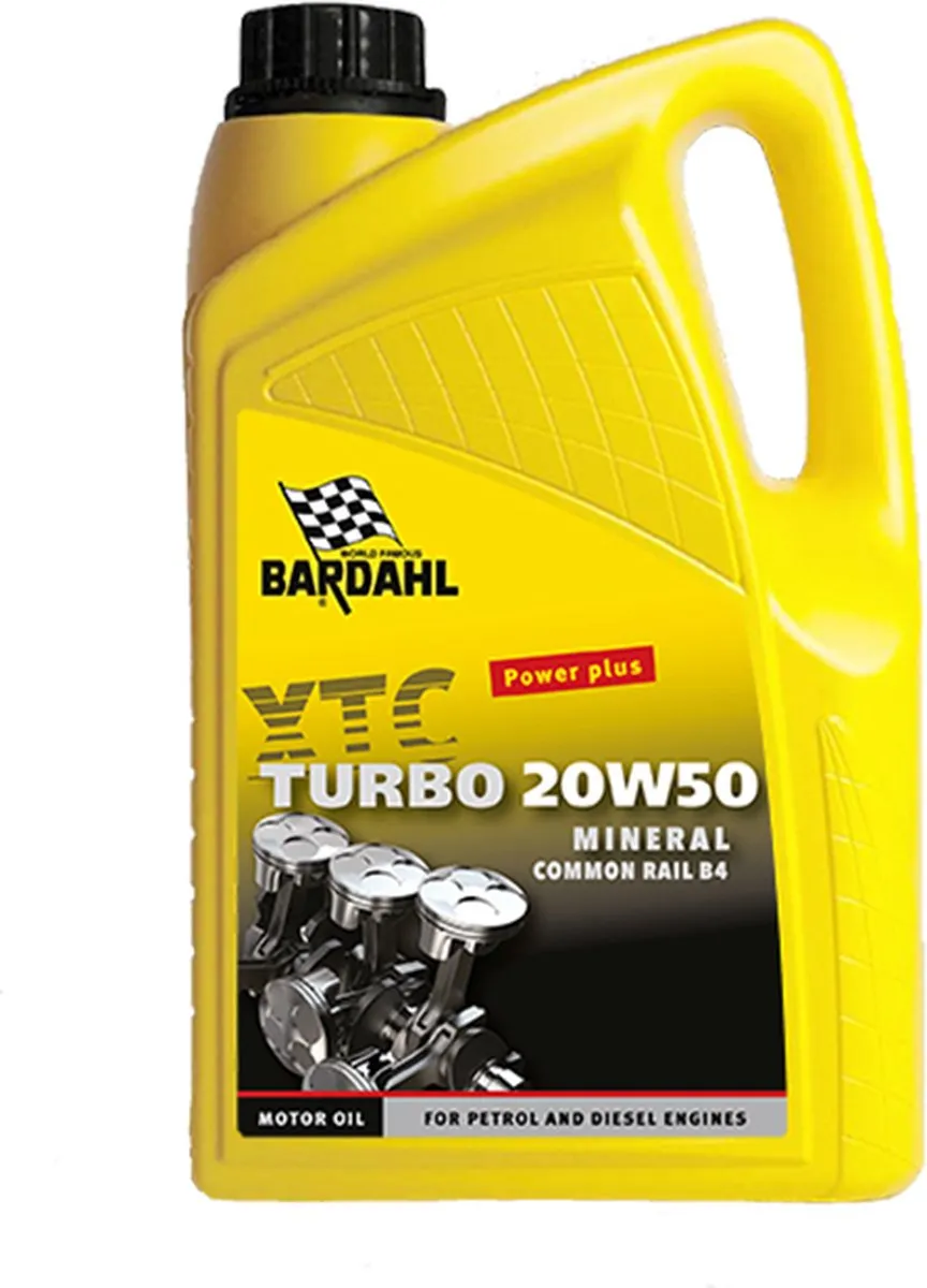 Bardahl XTC Turbo 20W50 Motorolie 5L