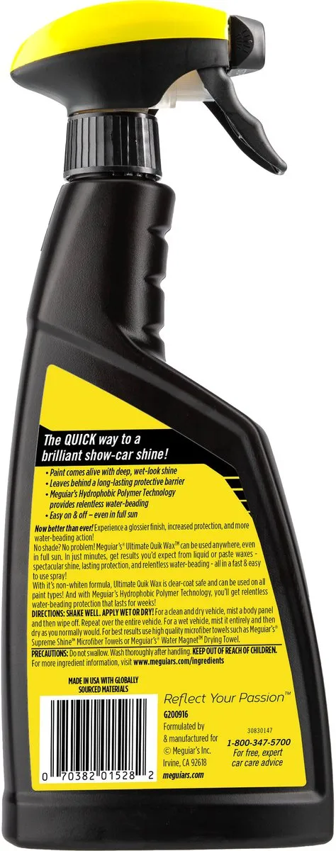 Meguiars Ultimate Quik Wax Autowax 473ml
