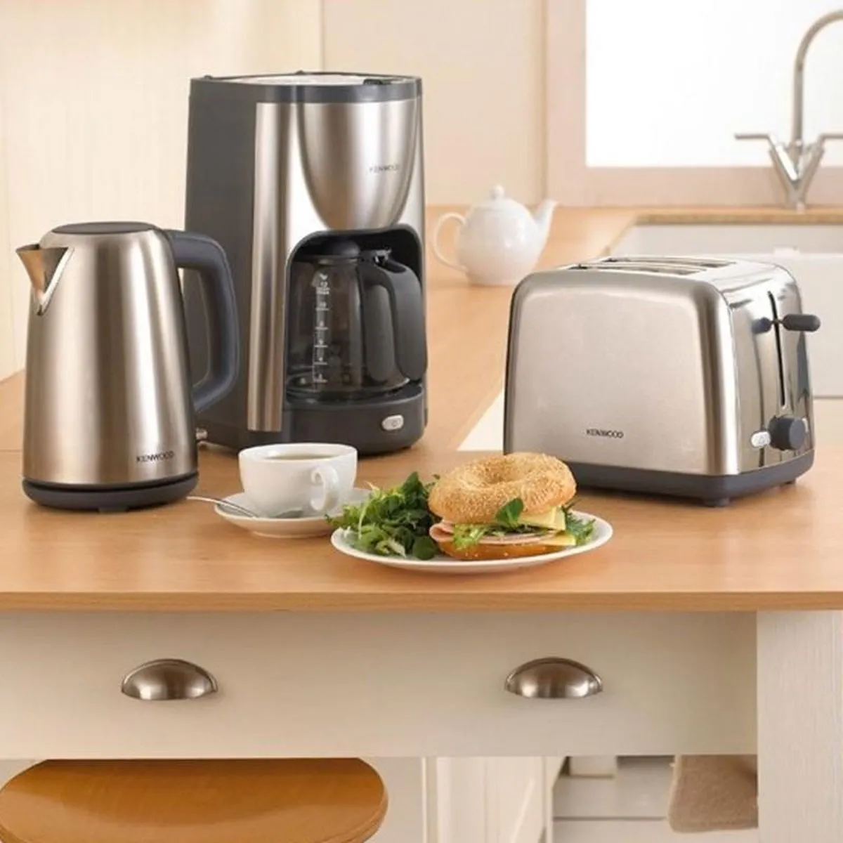 Kenwood SJM490 Waterkoker 2200W - Roestvrijstaal