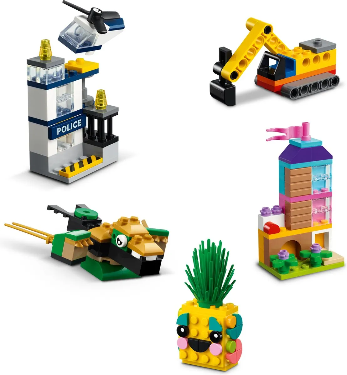 LEGO Classic 11021 Bouwset - 1100 Stukken - Meerkleurig